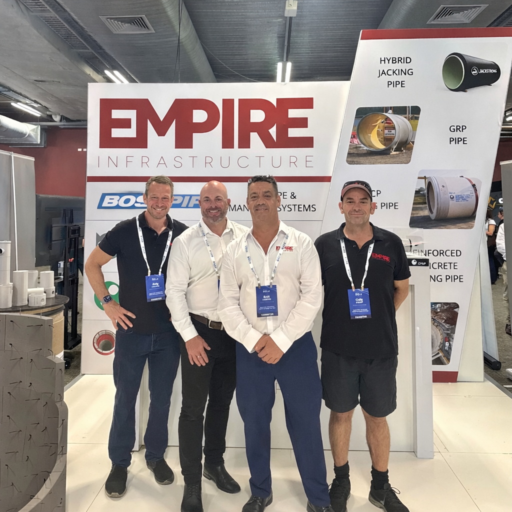 Empire Infrastructure team at industry expo