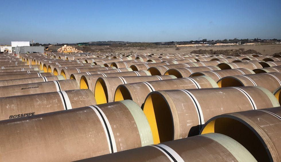 BOSSPIPE™ CC-GRP, Kalkallo Creek Main Sewer, VIC