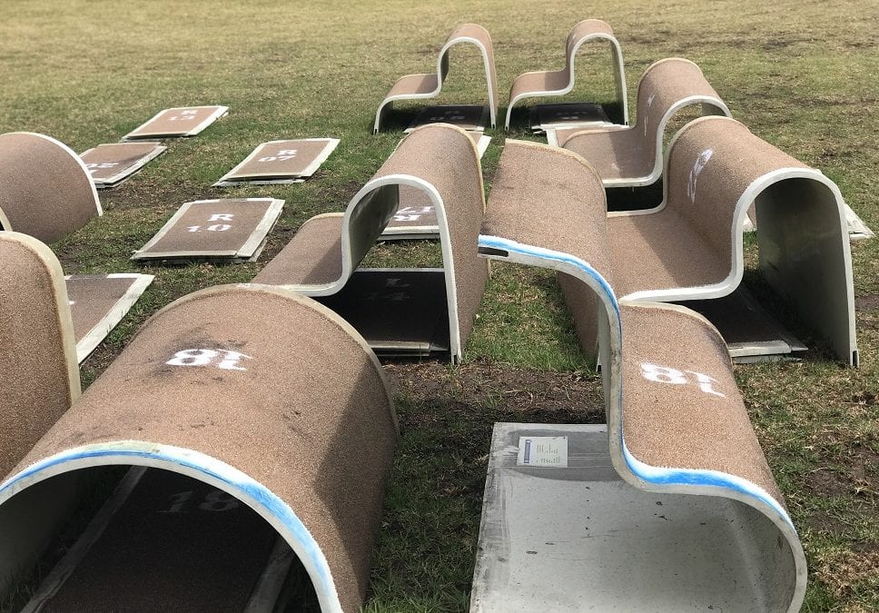 Budaplast GRP non-circular pipe and fittings on site
